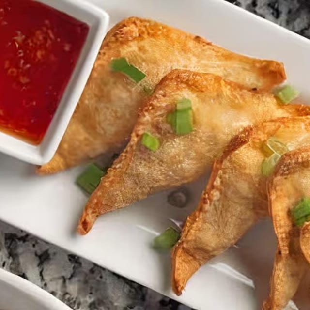 Crab Rangoons.