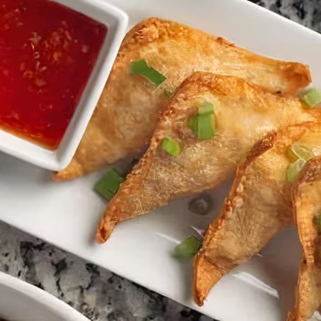Crab Rangoons.