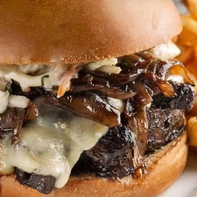 Honey Stout Shortrib Sandwich.