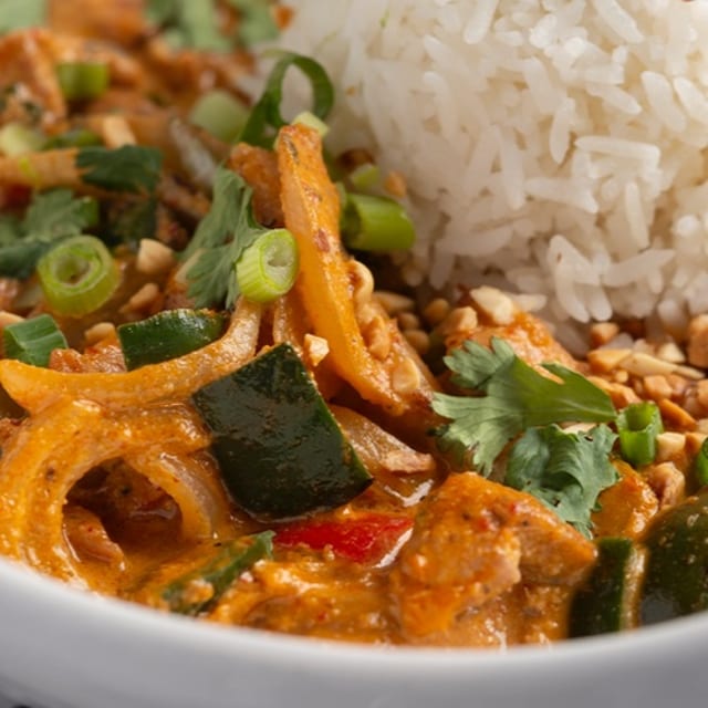 Curry Coconut Chicken.
