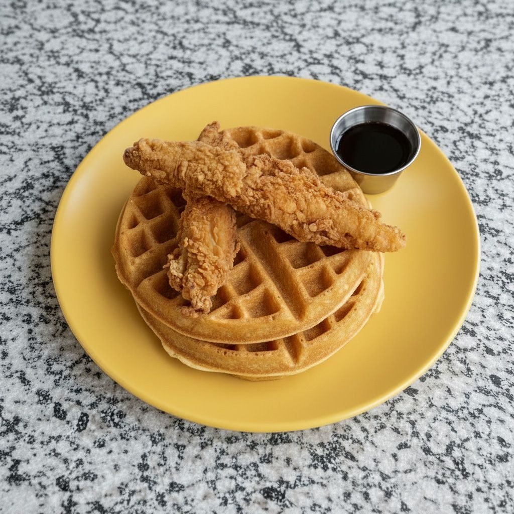 Chicken &Waffles.