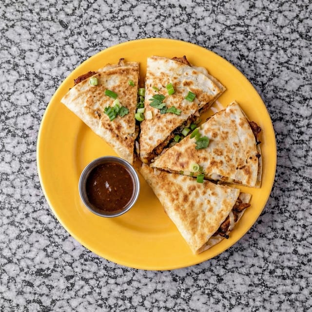 Al Pastor Quesadilla.