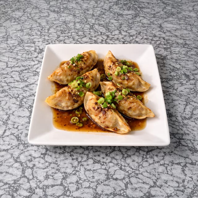 Spicy Chicken Potstickers.