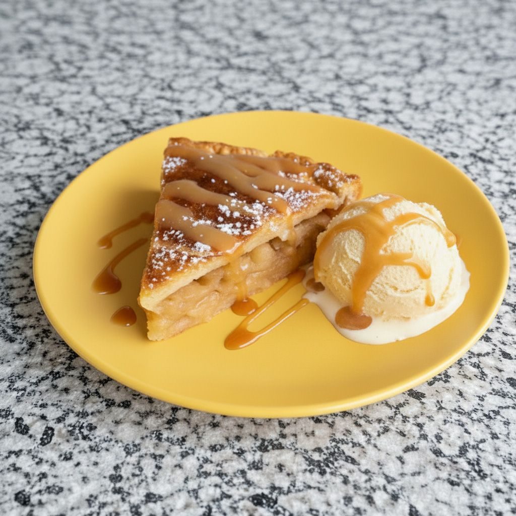 Upside-down Apple Pie.