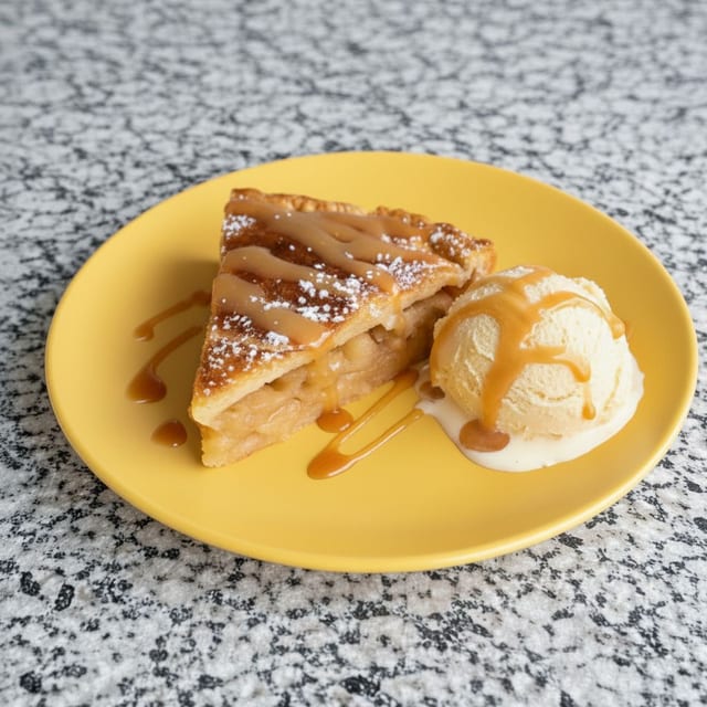 Upside-down Apple Pie.