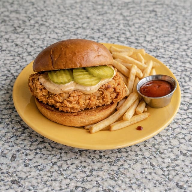 Brutus Chicken Sandwich.
