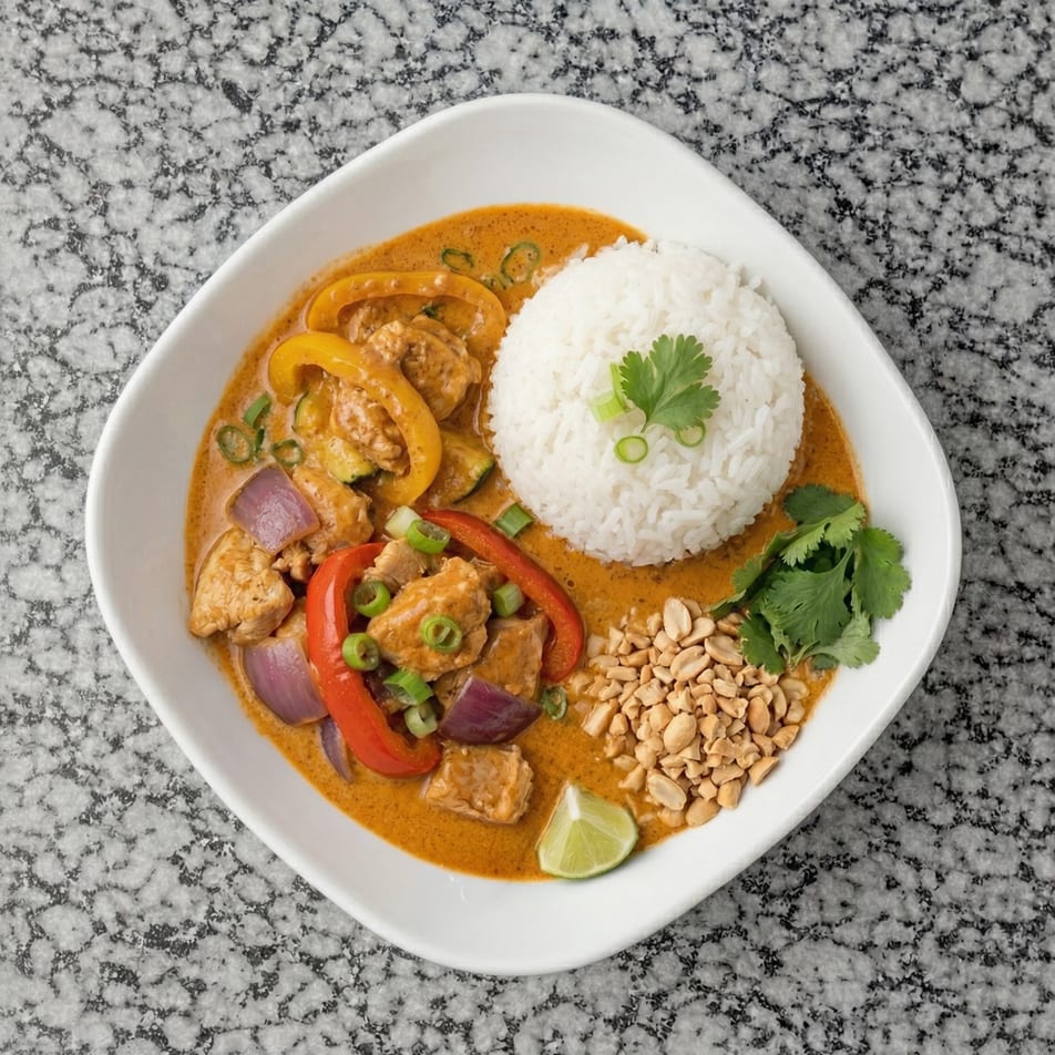 Curry Coconut Chicken.